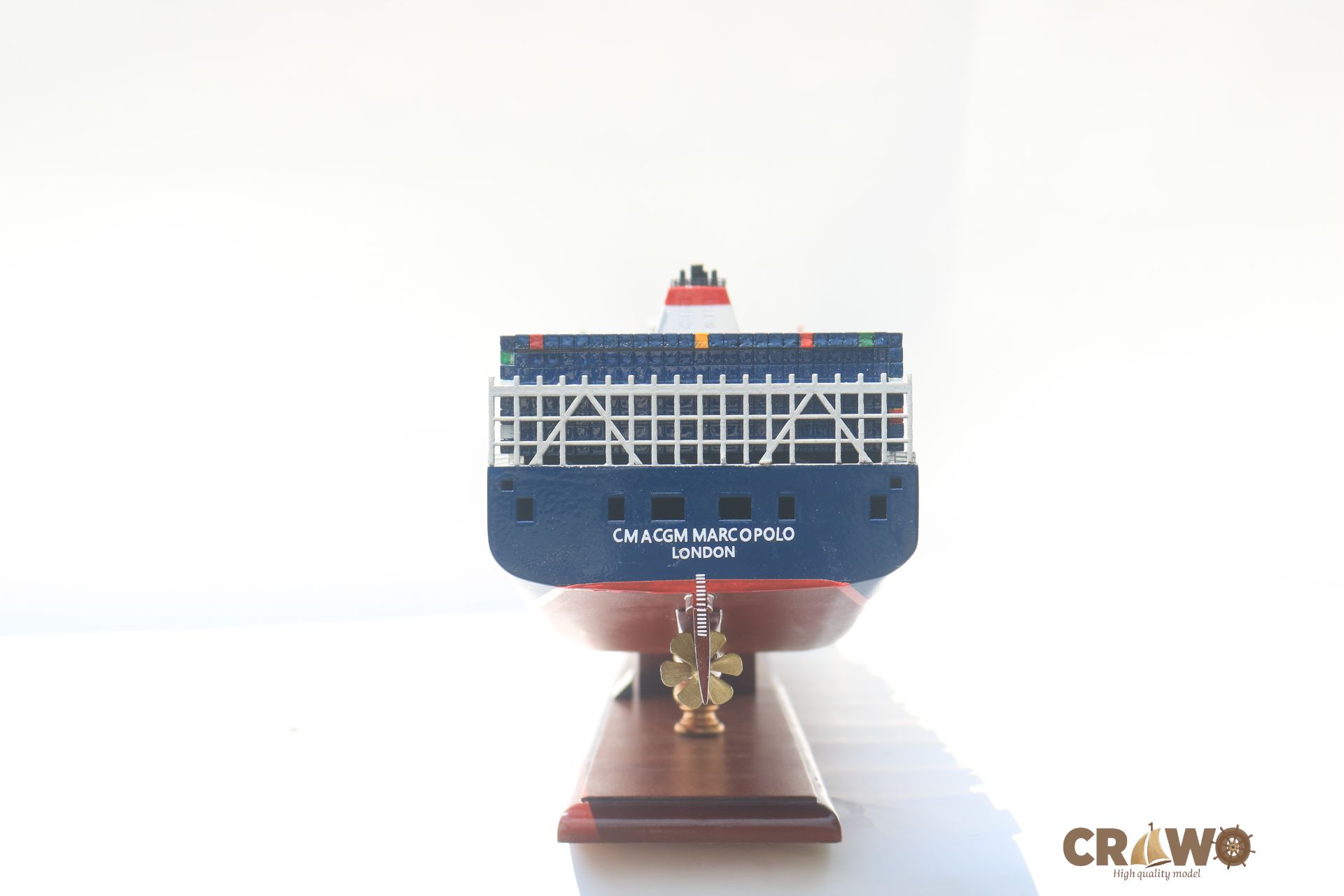 CMA CGM MARCO POLO CONTAINER SHIP MODEL 39.4"