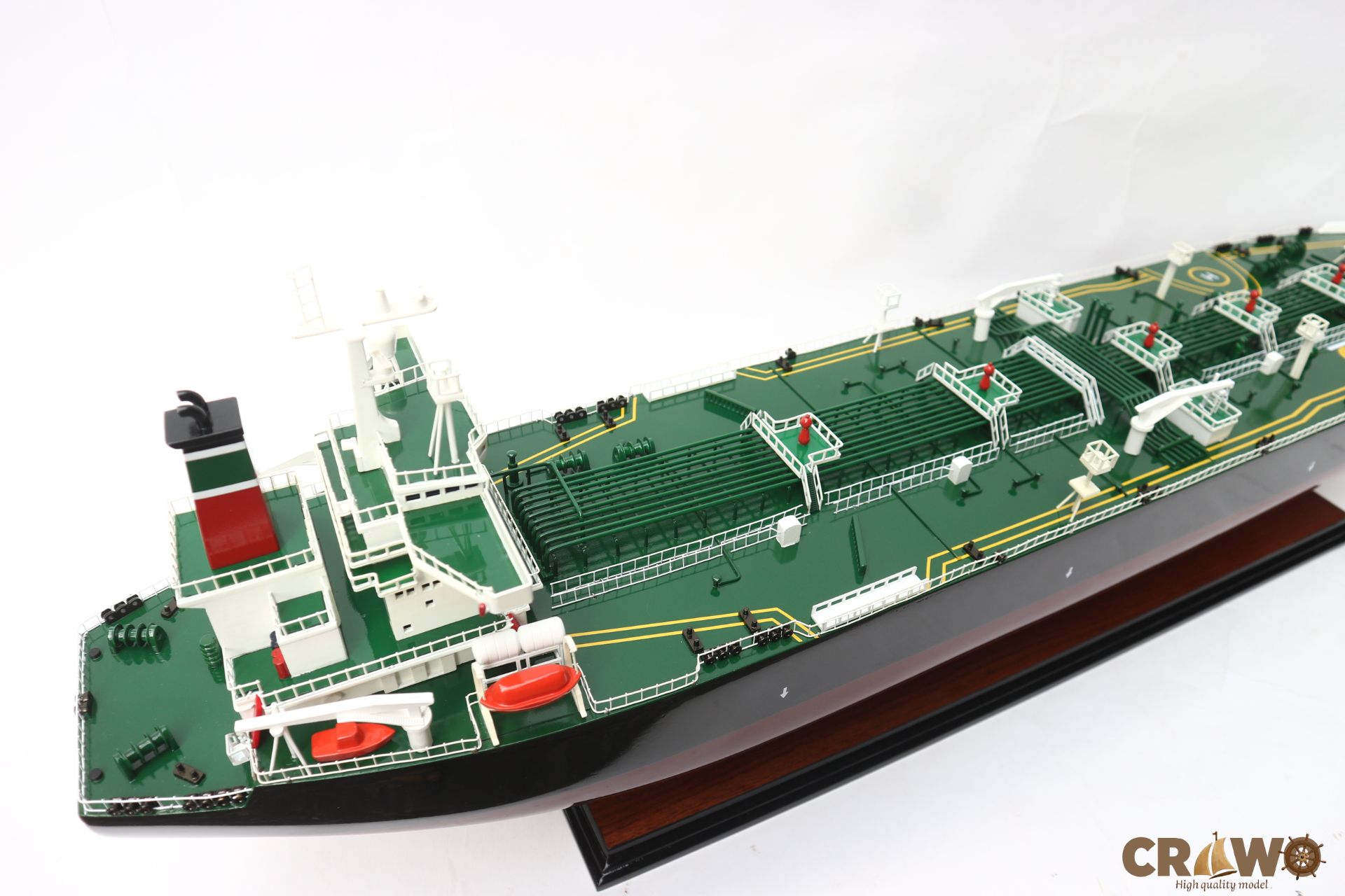 BRITISH PIONEER OIL TANKER WOODEN MODEL 40.2"