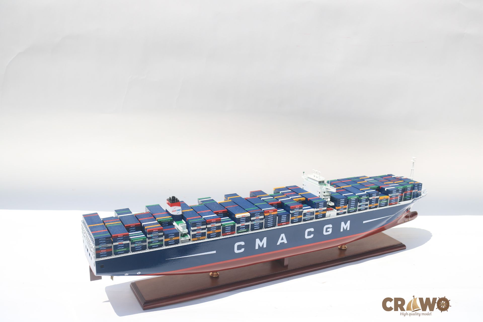 CMA CGM MARCO POLO CONTAINER SHIP MODEL 39.4"