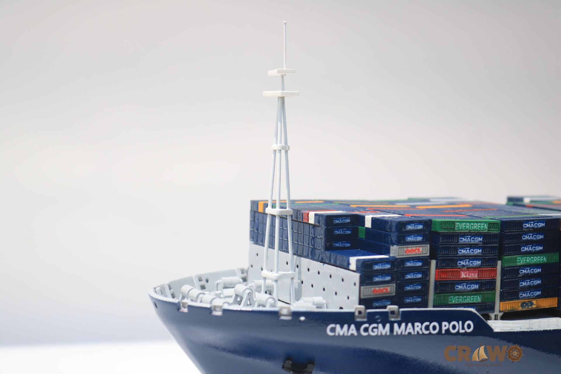 CMA CGM MARCO POLO CONTAINER SHIP MODEL 39.4"
