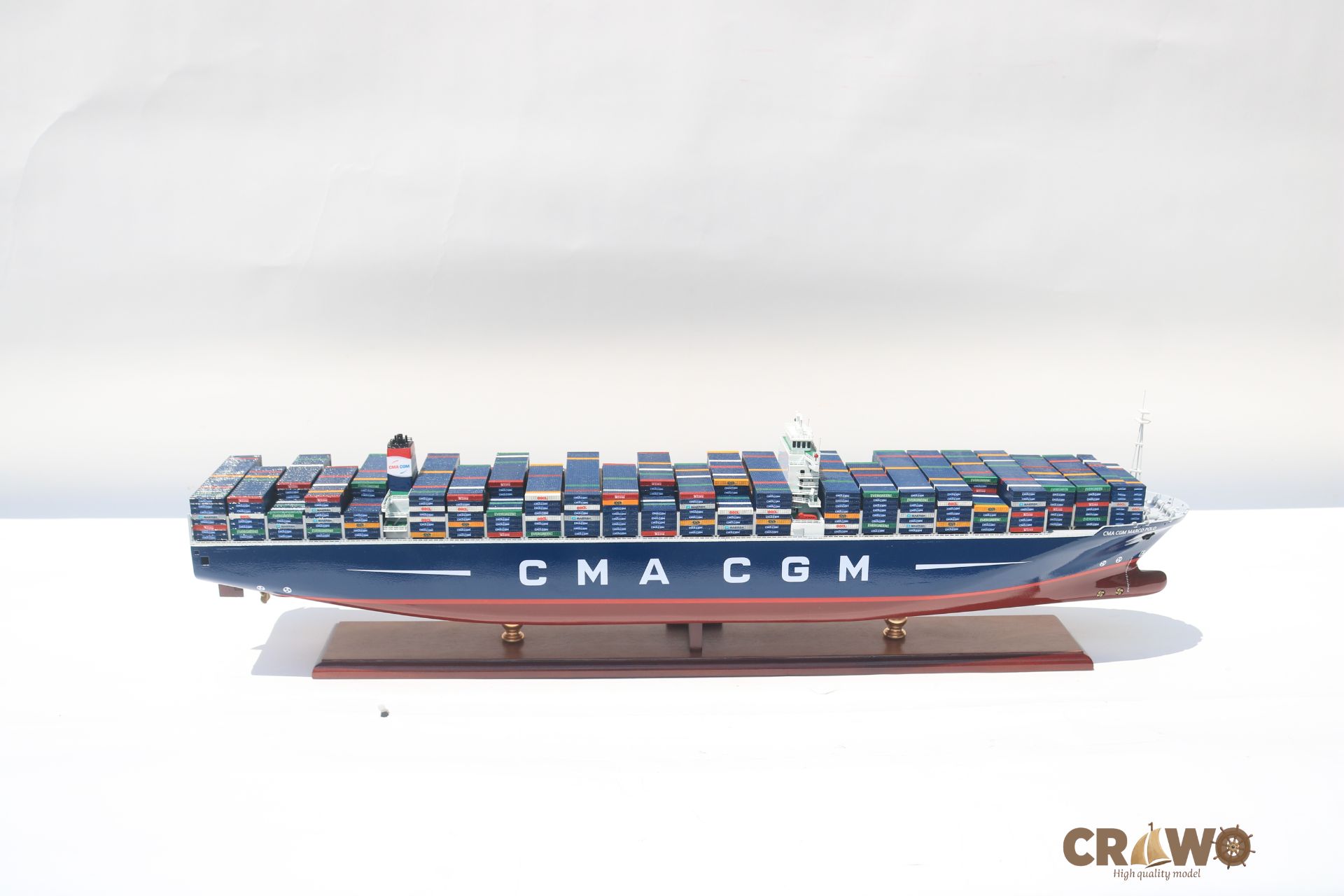CMA CGM MARCO POLO CONTAINER SHIP MODEL 39.4"